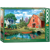 Eurographics 1000pc The Red Barn Jigsaw Puzzle