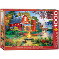 Eurographics 1000pc Campfire By The Barn