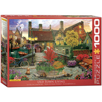 Eurographics Puzzles 1000pc Old Town Jigsaw Puzzle