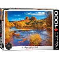 Eurographics Puzzles 1000pc Red Rock Crossing Arizona Jigsaw Puzzle