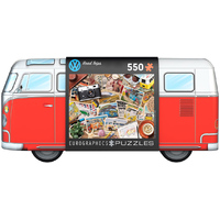 Eurographics 550pc VW Bus Road Trips Jigsaw Puzzle