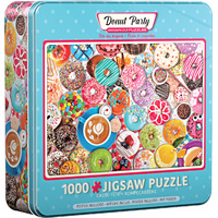 Eurographics 1000pc Donut Party Tin Jigsaw Puzzle