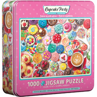 Eurographics 1000pc Cupcake Party Tin Jigsaw Puzzle