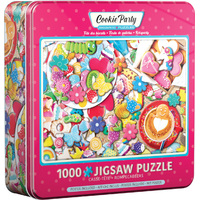 Eurographics 1000pc Cookie Party Tin Jigsaw Puzzle