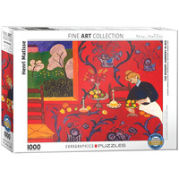 Eurographics 1000pc Harmony In Red Jigsaw Puzzle
