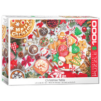 Eurographics 1000pc Christmas Table Jigsaw Puzzle