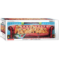 Eurographics 1000pc Lounging Labs Panoramic Jigsaw Puzzle