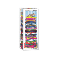 Eurographics 1000pc Fluffy Kitty Panoramic Jigsaw Puzzle