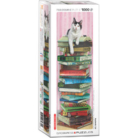 Eurographics 1000pc Academic Cat Panoramic Jigsaw Puzzle