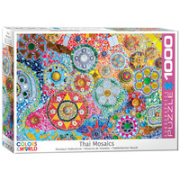 Eurographics 1000pc Thailand Mosaic Jigsaw Puzzle