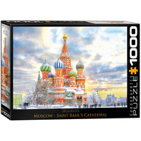 Eurographics 1000pc Moscow Russia Jigsaw Puzzle