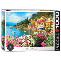Eurographics 1000pc Lake Como Italy Jigsaw Puzzle