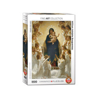 Eurographics 1000pc Virgin With Angels Jigsaw Puzzle