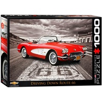 Eurographics 1000pce 1957 Corvette EUR80665