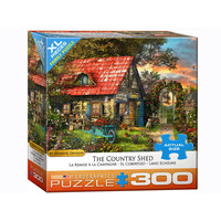 Eurographics Puzzles 300pc Country Shed Davison XL Jigsaw Puzzle