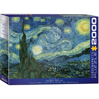 Eurographics 2000pc Van Gogh Starry Night Jigsaw Puzzle