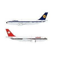 JC Wings 1/200 Swissair/Lufthansa Airbus A310-200 F-WZLH