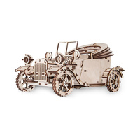 Eco Wood Art 00037 Retrocar Wooden Model