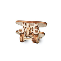 Eco Wood Art 00069 Plane Wooden Model