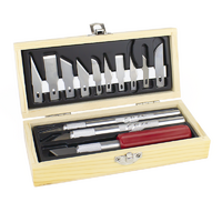 Excel Hobby Knife Set - Wooden Box