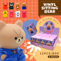 Vinyl Sitting Bear in blind box F-VFLBEAR-BB