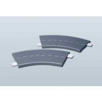 Faller HO 2 Carriageway Bends 45 Degrees (Car System)