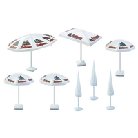 Faller HO Sunshades (Assorted) 8pcs FAL-180440