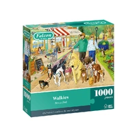 Falcon Deluxe Walkies by Becca Hill 1000pc Jigsaw Puzzle