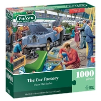 Falcon 1000pc The Car Factory  Jigsaw Puzzle