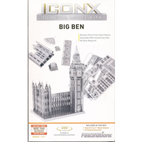 Metal Earth Iconix Big Ben Etched metal kit