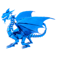 Metal Earth Iconx Blue Dragon