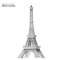 Metal Earth Iconix Eiffel Tower Etched Metal kit