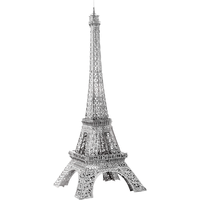 Metal Earth Iconix Eiffel Tower Etched Metal kit