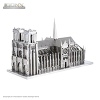Metal Earth Iconix Notre Dame Metal Kit