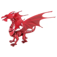 Metal Earth Iconx Red Dragon