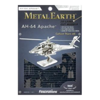 Metal Earth Boeing AH-64 Apache Puzzle Kit