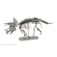 Metal Earth Dinosaur Triceratops Skeleton