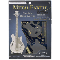 Metal Earth Electric Bass Guitar Puzzle Kit