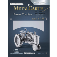 Metal Earth Farm Tractor Metal Puzzle Kit