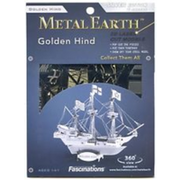 Metal Earth Golden Hind Metal Puzzle Kit