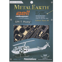 Metal Earth Huey UH-1 Metal Puzzle Kit
