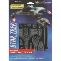 Metal Earth Star Trek Vor'cha Klingon Puzzle Kit