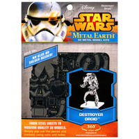 Metal Earth Star Wars Destroyer Droid Puzzle Kit