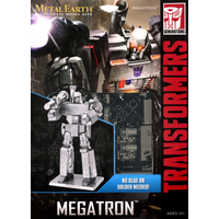 Metal Earth Transformers Megatron Puzzle Kit
