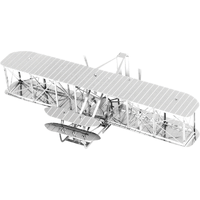 Metal Earth Wright Brothers Plane Metal Puzzle Kit
