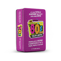 The 80's Trivia Game Tin