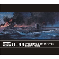 Flyhawk 1/700 U-boat Type VII B DKM U-99 (2set) FH1102 Plastic Model Kit