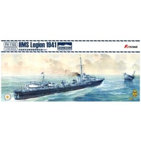 Flyhawk 1/700 HMS Legion 1941(Full hull) FH1103 Plastic Model Kit