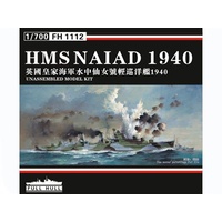 Flyhawk 1/700 HMS Naiad (DIDO Class Light Cruiser) FH1112 Plastic Model Kit