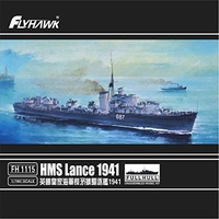 Flyhawk 1/700 HMS Lance 1941 Full Hull FH1115 Plastic Model Kit